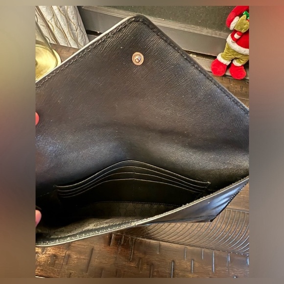 MICHAEL KORS Black Patent Leather evening  Clutch - Picture 3 of 5